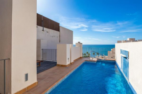 Beachfront Bahia La Plata private pool penthouse by Costarentals - Ref M13